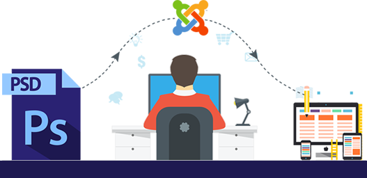 PSD to Joomla Conversion Services in Mumbai psd to joomla conversion services in Mumbai
